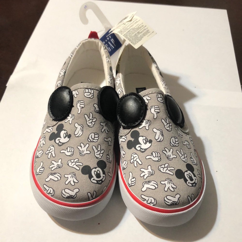 GAP Disney Mickey Mouse Slip-On Sneakers
